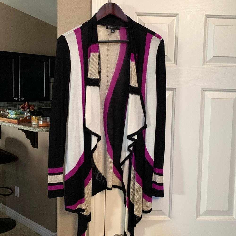 Beautiful open front cardigan sweater Size Large INC brand